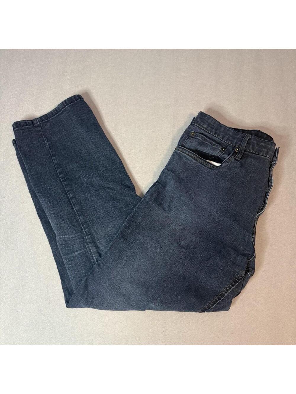 Urban Star Men’s Blue Straight Jeans 36x30 Denim Cotton Spandex Medium Wash